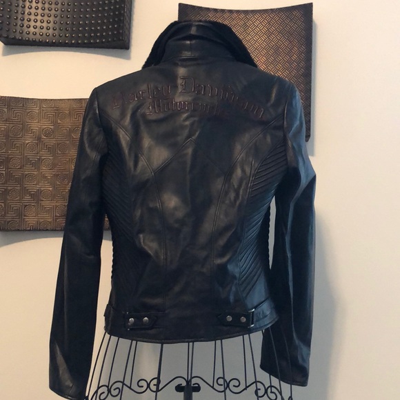 New!! Harley Davidson lamb leather jacket - Picture 10 of 10